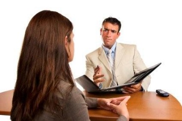 A career coach discusses strategies with a client